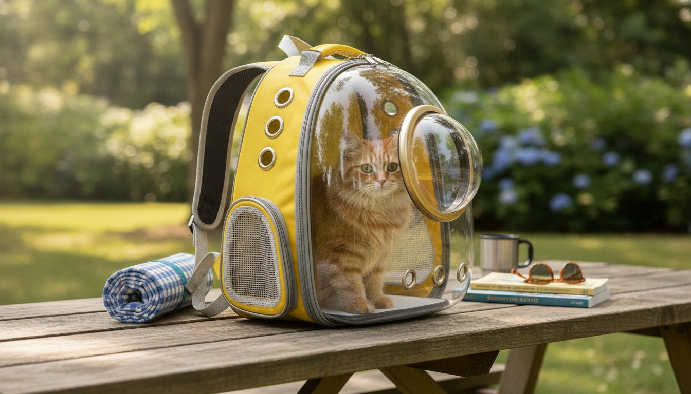 Space Capsule Cat Backpack: Fit, Ventilation, Safety